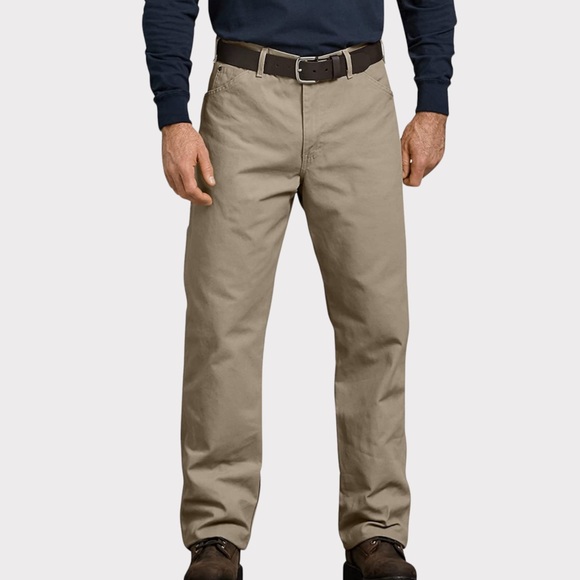 Dickies Men's Regular Relaxed Fit Straight-Leg 100% Cotton Carpenter Jean - Picture 1 of 14